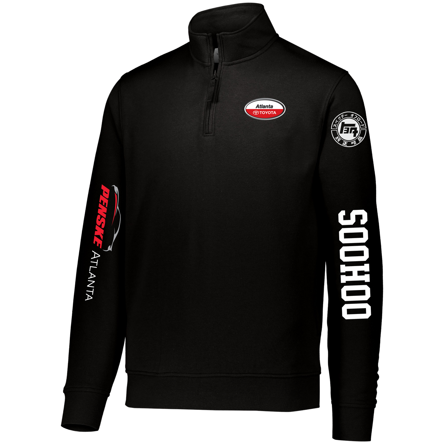 Atlanta Toyota 1/4 Zip (Multiple Back Designs Available)