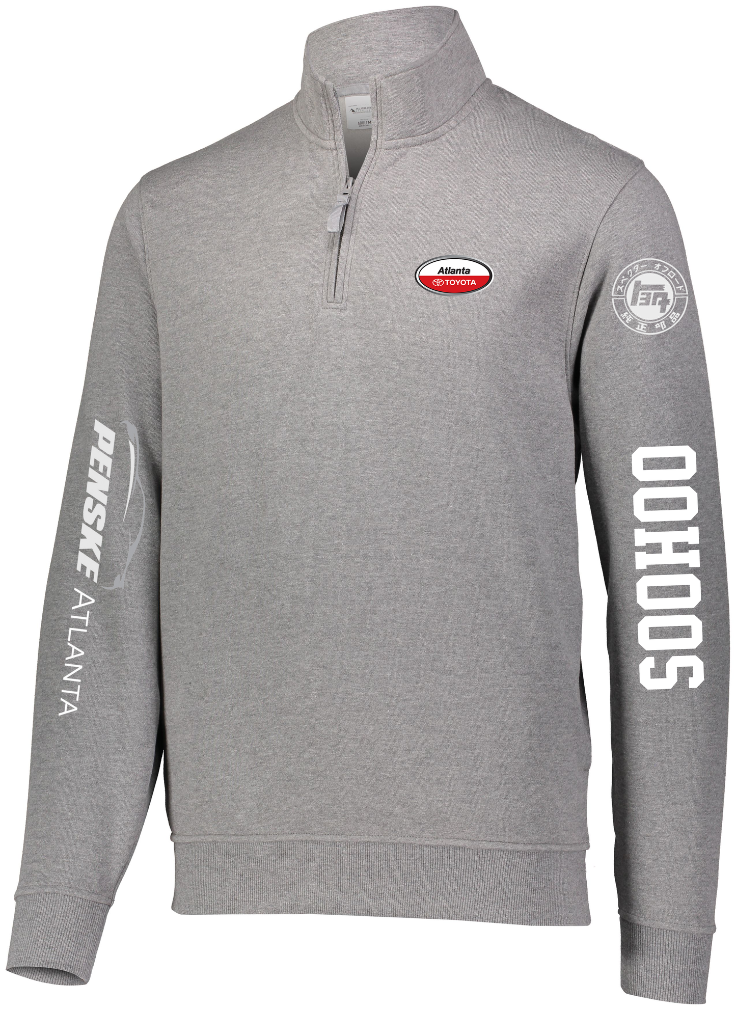 Atlanta Toyota 1/4 Zip (Multiple Back Designs Available)